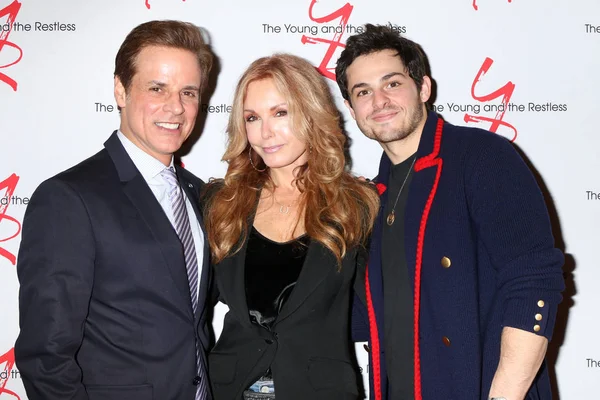 Los Angeles Jan Christian Leblanc Tracey Bregman Zach Tinker Young — Stockfoto