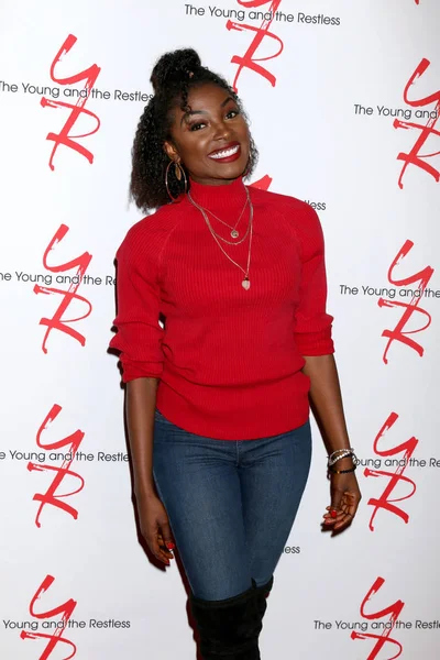 Los Angeles Jan Loren Lott Young Restless Celebrates Years Cbs — Stock Photo, Image