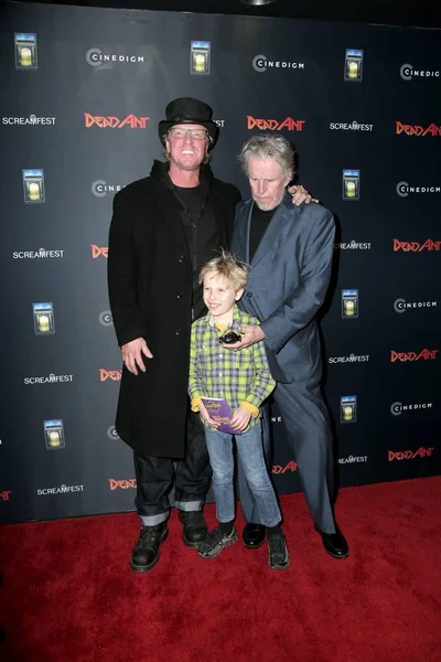 Los Angeles Jan Jake Busey Luke Sampson Busey Gary Busey — Stock Photo, Image