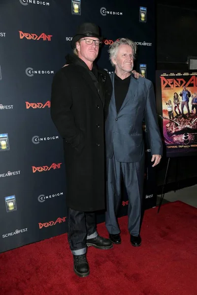 Los Angeles Jan Jake Busey Gary Busey Los Angeles Premiéru — Stock fotografie