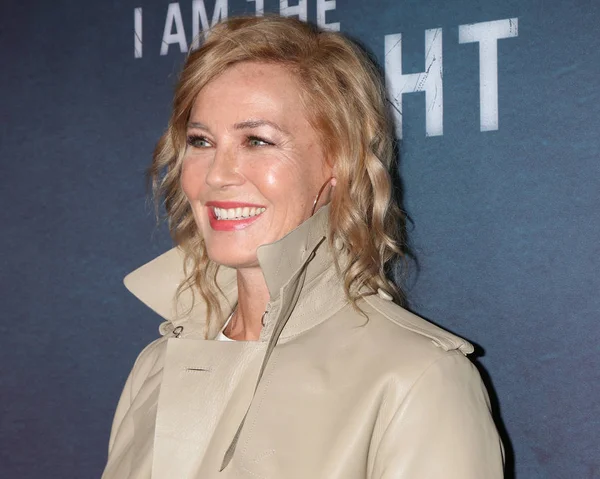 Los Angeles Jan Connie Nielsen Vagyok Éjszaka Premiere Szűrés Harmónia — Stock Fotó