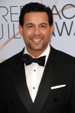 LOS ANGELES - JAN 27:  Jon Huertas at the 25th Annual Screen Actors Guild Awards at the Shrine Auditorium on January 27, 2019 in Los Angeles, CA clipart