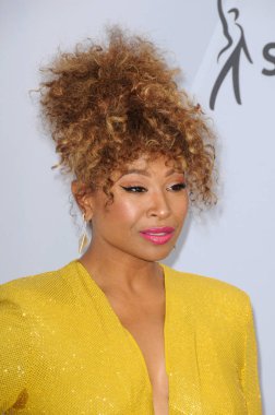 Los Angeles - 27 Ocak: Tanika Ray, 25 yıllık Screen Actors Guild tapınak Auditorium'da 27 Ocak 2019 Los Angeles, Ca Ödülleri