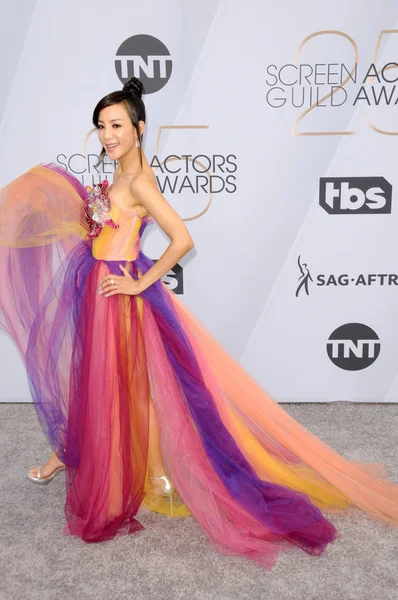 Los Angeles Jan Fiona Xie Screen Actors Guild Awards Tahunan — Stok Foto