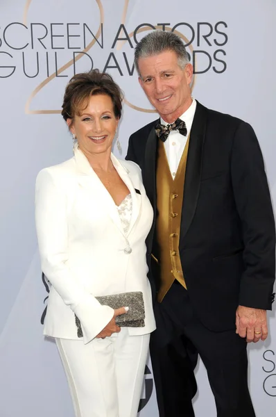 Los Angeles Jan Gabrielle Carteris Charles Isaacs Årliga Screen Actors — Stockfoto