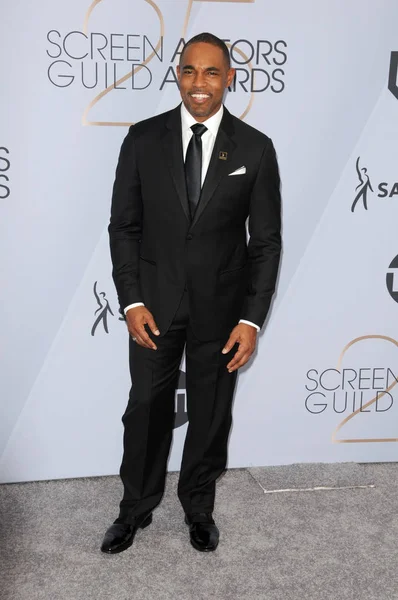 Los Angeles Jan Jason George 25Th Annual Screen Actors Guild — Stock Photo, Image