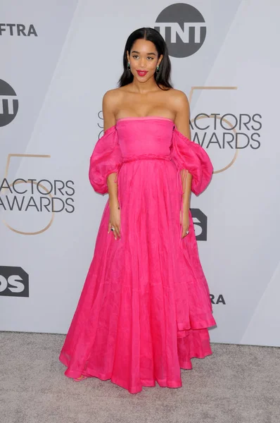 Λος Άντζελες Ιαν Laura Harrier Στο 25Ο Ετήσιο Screen Actors — Φωτογραφία Αρχείου