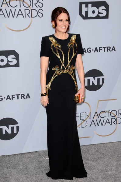 Los Angeles Jan Megan Mullally 25Th Annual Screen Actors Guild — Stock Photo, Image