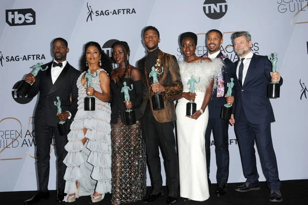 Los Angeles Ocak Kara Panter Yıllık Screen Actors Guild Awards — Stok fotoğraf