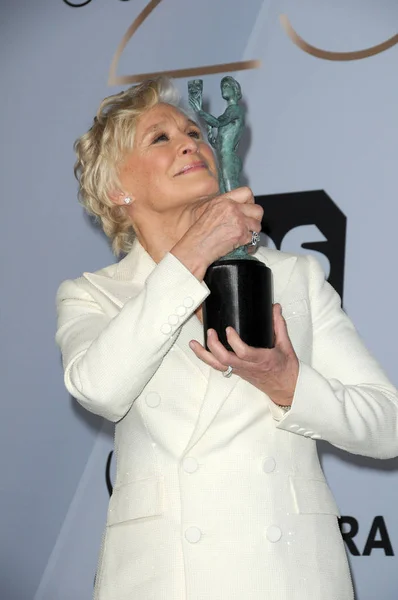 Los Angeles Jan Glenn Close 25E Jaarlijkse Screen Actors Guild — Stockfoto