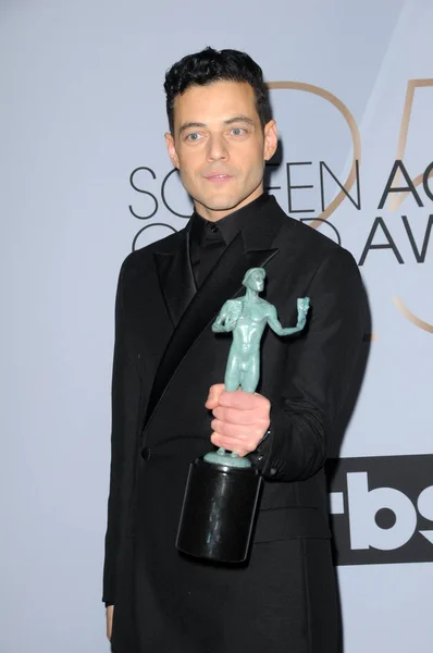 Los Angeles Jan Rami Malek 25Th Annual Screen Actors Guild — Fotografia de Stock