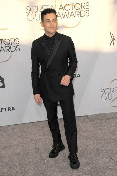 Los Angeles Jan Rami Malek Roční Screen Actors Guild Awards — Stock fotografie
