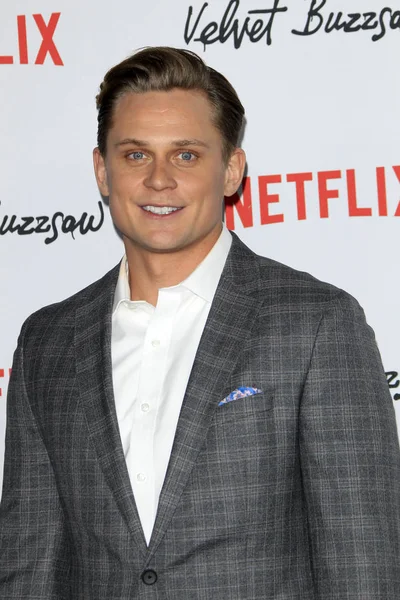 Los Ángeles Enero Billy Magnussen Estreno Velvet Buzzsaw Los Ángeles — Foto de Stock