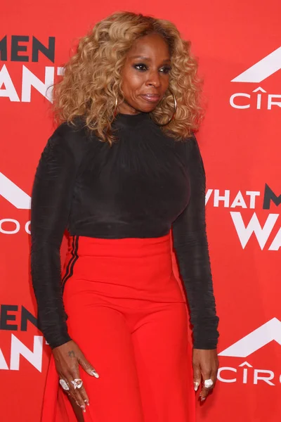 Los Angeles Jan Mary Blige Vad Män Vill Premiär Teatern — Stockfoto