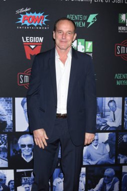 Los Angeles - 30 Ocak: Clark Gregg Excelsior adlı! Stan Lee, Tcl Çin Tiyatrosu IMAX kutlamaları 30 Ocak 2019 tarihinde Los Angeles, Ca