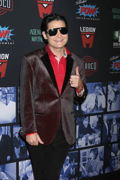 Los Angeles Jan Corey Feldman Hotelu Excelsior Oslavou Stan Lee — Stock fotografie