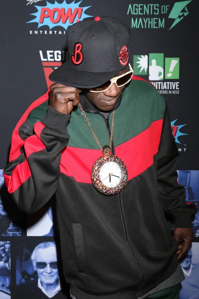 Los Angeles Jan Flavor Flav Excelsior Hyllning Stan Lee Tcl — Stockfoto