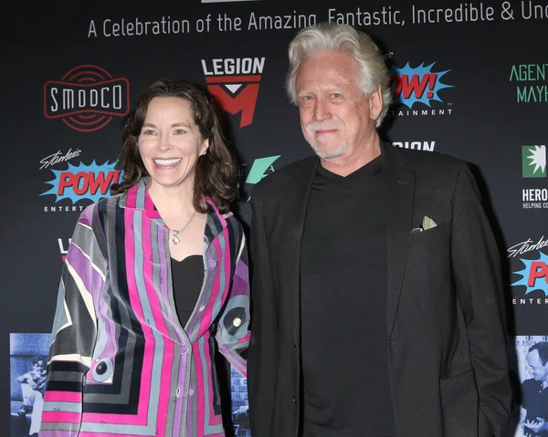 Los Angeles Jan Michele Correy Bruce Davison Excelsior Hyllning Stan — Stockfoto