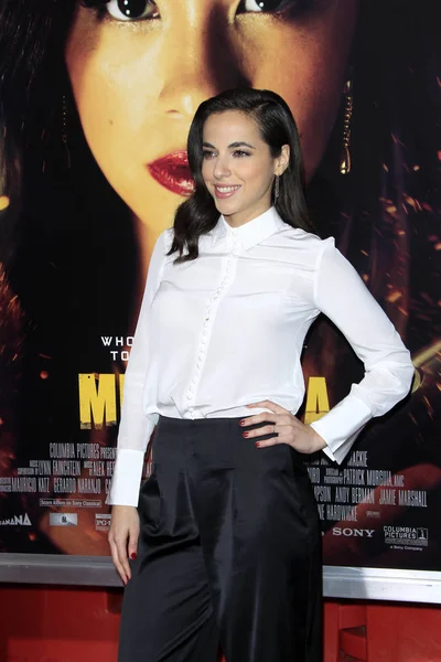 Los Angeles Gennaio Cristina Rodlo Alla Premiere Miss Bala Regal — Foto Stock