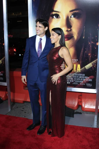 Los Ángeles Enero Joe Locicero Gina Rodriguez Estreno Miss Bala —  Fotos de Stock