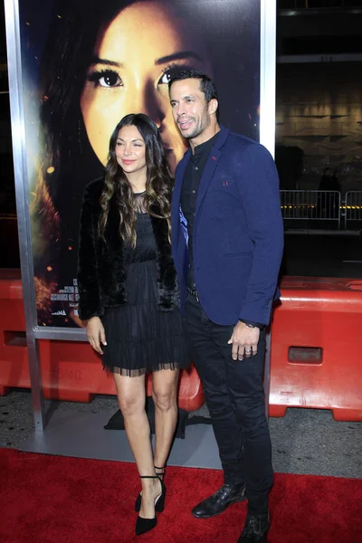 Los Angeles Jan Matt Cedeno Miss Bala Premiere Regal Live — Stock Photo, Image