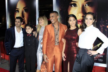 Los Angeles - 30 Ocak: Ricardo Abarca, Sebastian Cano, Catherine Hardwicke. Ismael Cruz Cordova, Gina Rodriguez, Cristina Rodlo Regal La, 