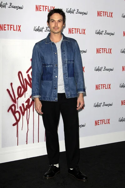 Los Angeles Jan Tyler Blackburn Velvet Buzzsaw Premiere Egyptian Theater — Stock Photo, Image