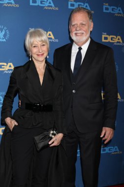 Los Angeles - 2 Şubat: Helen Mirren, Taylor Hackford, 2019 yönetim lonca Amerika Ödülleri 2 Şubat 2019 tarihinde Dolby Ballroom Los Angeles, Ca