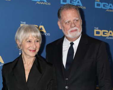 Los Angeles - 2 Şubat: Helen Mirren, Taylor Hackford, 2019 yönetim lonca Amerika Ödülleri 2 Şubat 2019 tarihinde Dolby Ballroom Los Angeles, Ca