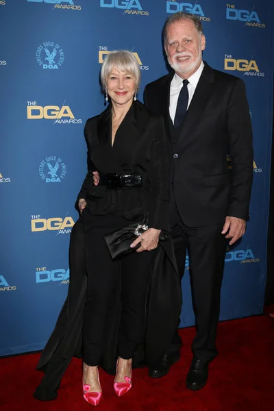 Los Angeles Feb Helen Mirren Taylor Hackford 2019 Directors Guild — Stock Photo, Image
