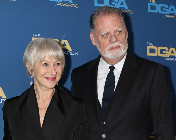 Los Angeles Février Helen Mirren Taylor Hackford Aux Directors Guild — Photo