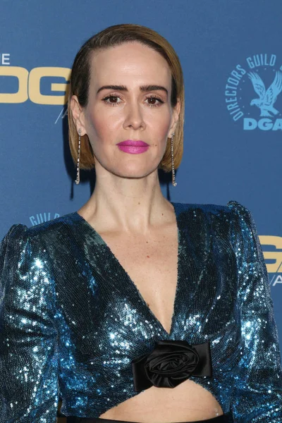 Los Angeles Luty Sarah Paulson 2019 Directors Guild America Awards — Zdjęcie stockowe