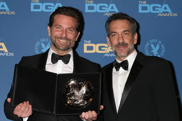 Los Angeles Únor Bradley Cooper Todd Phillips 2019 Ředitelů Guild — Stock fotografie