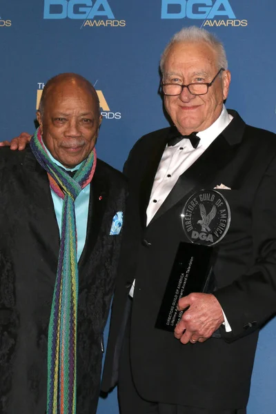 Los Angeles Februar 2019 Quincy Jones Don Mischer Bei Den — Stockfoto