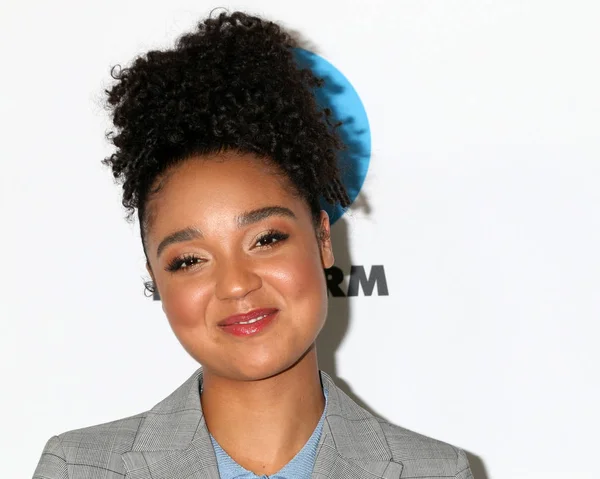 Los Angeles Februari Aisha Dee Disney Abc Televisie Winter Press — Stockfoto