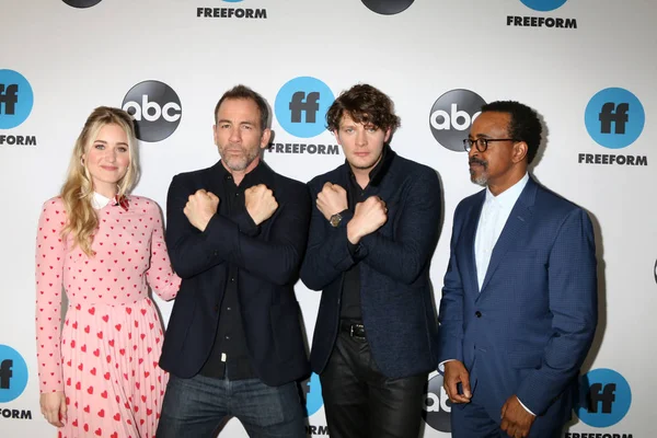 Los Angeles Február Michalka Bryan Callen Brett Dier Tim Meadows — Stock Fotó