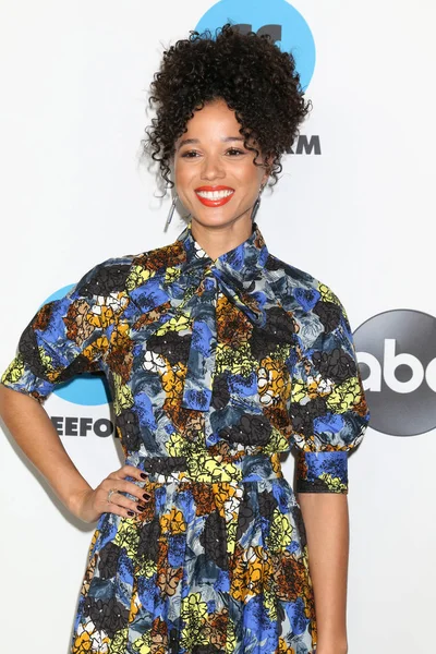 Los Angeles Feb Alisha Wainwright Disney Abc Television Winter Press — Stock Photo, Image