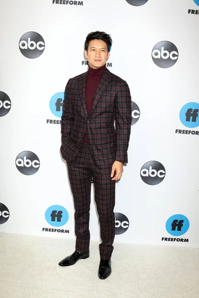 Los Angeles Feb Harry Shum Den Disney Abc Vintern Tur — Stockfoto