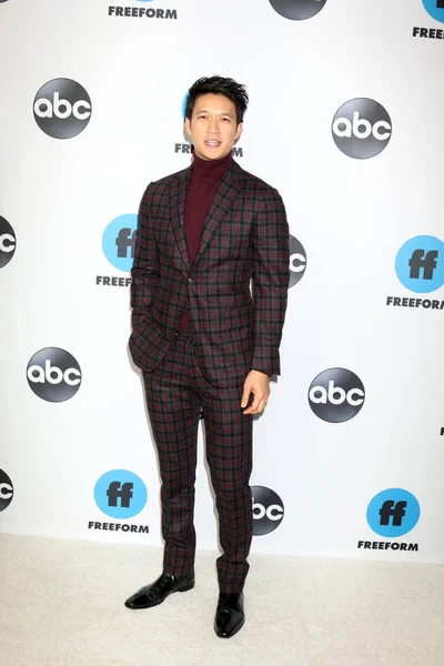 Los Angeles Februari Harry Shum Disney Abc Televisie Winter Press — Stockfoto