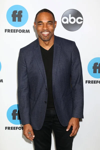 Los Angeles Únor Jason George Disney Abc Televize Winter Press — Stock fotografie