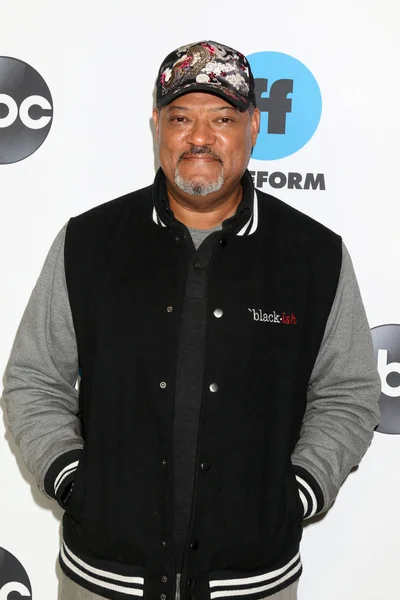 Los Angeles Février Laurence Fishburne Disney Abc Television Winter Press — Photo