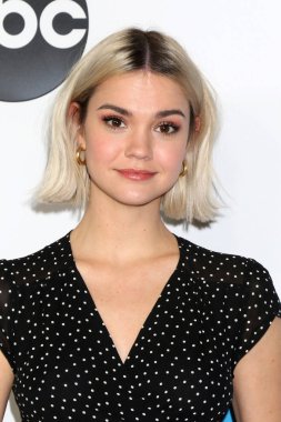 Los Angeles - 5 Şubat: Maia Mitchell Disney Abc televizyon kış basın tur fotoğraf çağrısında Langham Huntington Hotel'in 5 Şubat 2019 tarihinde Pasadena, Ca