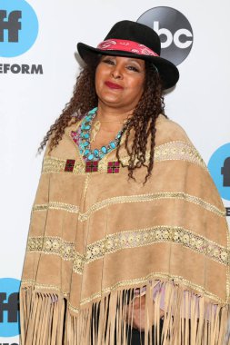 Los Angeles - 5 Şubat: Pam Grier Disney Abc televizyon kış basın tur fotoğraf çağrısında Langham Huntington Hotel'in 5 Şubat 2019 tarihinde Pasadena, Ca