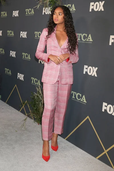 Лос Анджелес Лютого Чандлер Mckinney Fox Tca All Star Party — стокове фото