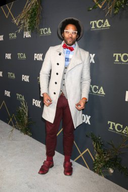Los Angeles - 1 Şubat: Johnathan Fernandez, Fox Tca All-Star partide evinde incir 1 Şubat 2019 tarihinde Los Angeles, Ca