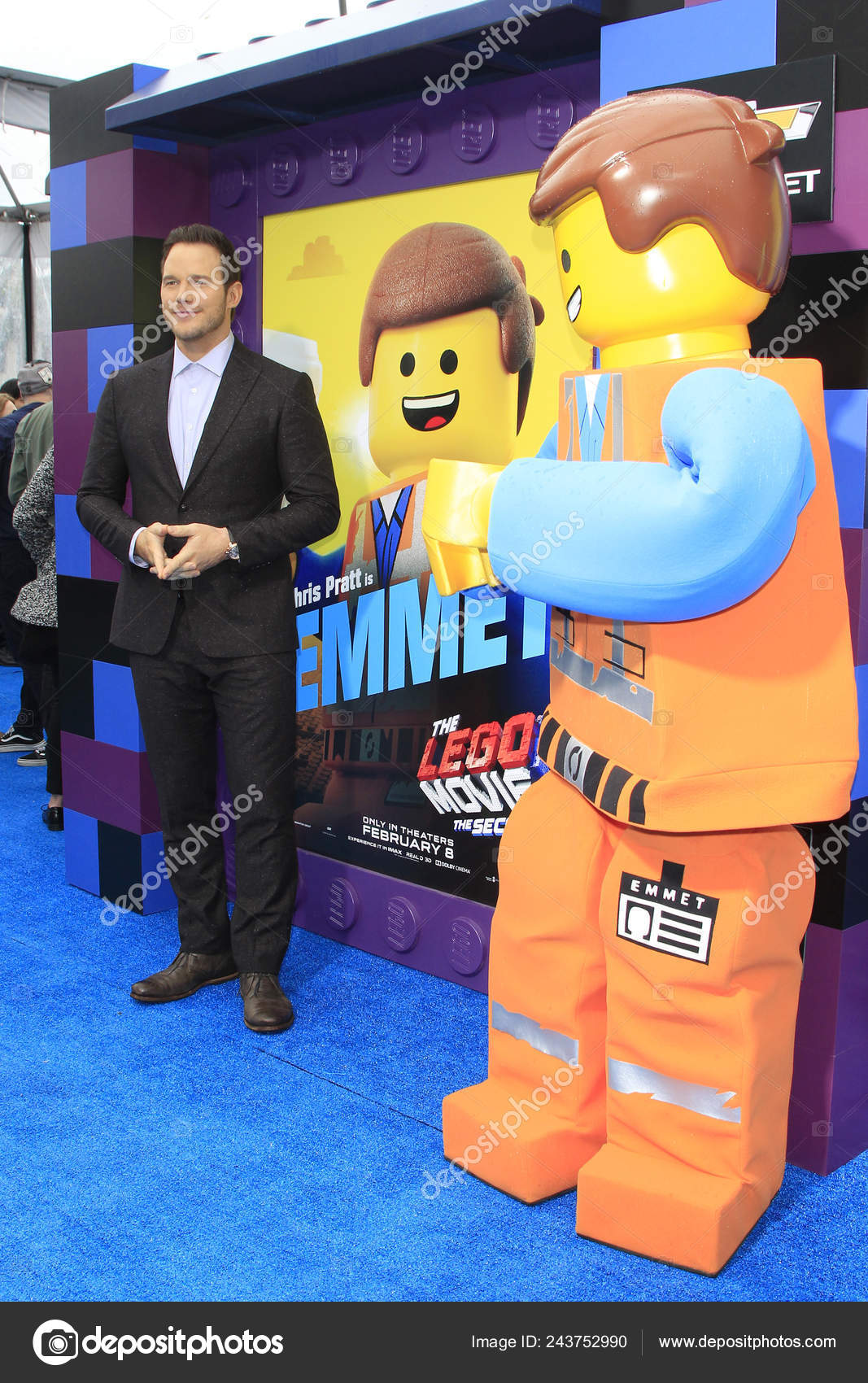 Chris Pratt The Second Lego Movie Los Angeles Feb Chris Pratt Lego