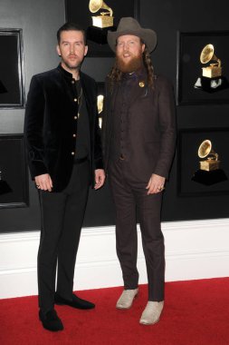 Los Angeles - Şubat 10: Kardeşler Osborne 61, Grammy Staples Center 10 Şubat 2019 Los Angeles, Ca Ödülleri