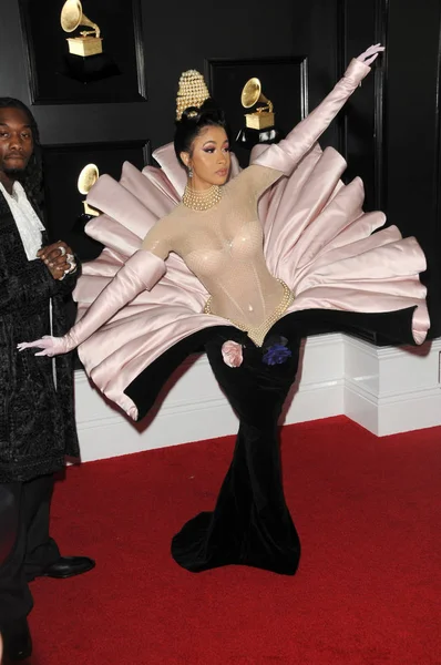 Los Angeles Feb Cardi 61St Grammy Awards Allo Staples Center — Foto Stock