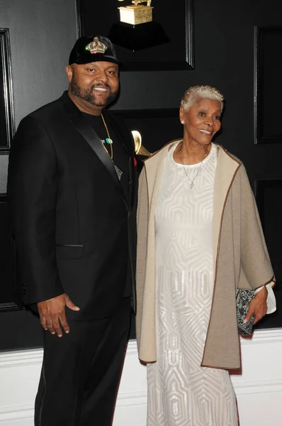 Los Angeles Feb Damon Elliott Dionne Warwick 61St Grammy Awards — Stock Photo, Image