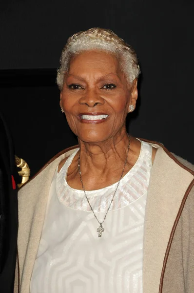 Los Angeles Lut Dionne Warwick Szy Nagród Grammy Staples Center — Zdjęcie stockowe